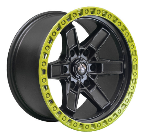 Set 4 Llantas17x9 6x139 Et-12 Kicker6 Mb-ly-br