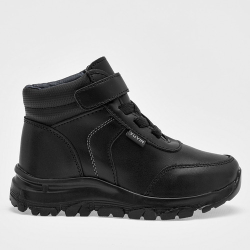 Yuyin Bota Para Mujer Negro, Agujeta Elastica, Cód 111341-3