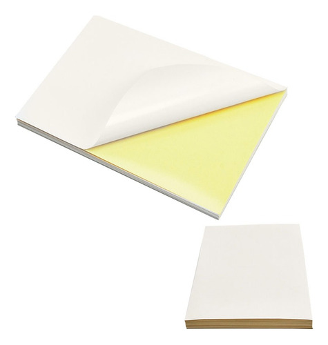 50 Hojas A4 Papel Autoadhesivo Etiquetas De Impresión
