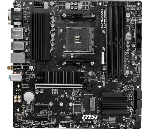 Placa Base Msi Pro B550m Amd B550 Sata 6gb/s Usb 3.0 Micro