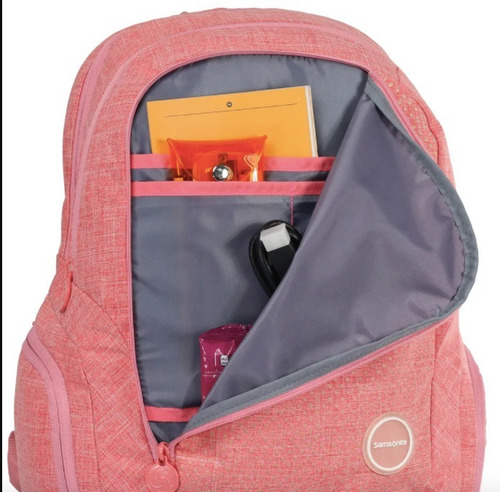 Mochilas Notebook Samsonite Grande Juliette Rosa Full