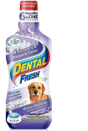 Dental Fresh Control Placasarro Higiene Bucal Perro 503ml Np