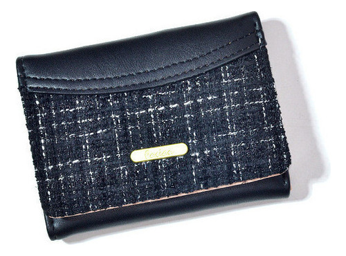 Cartera Multifunción De Gran Capacidad En Color Liso