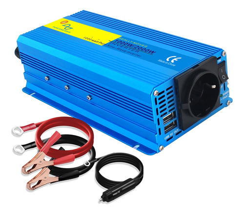 Inversor De Coche De Onda Sinusoidal Pura 2000w Potencia