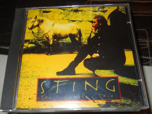 Sting Ten Summoner's Tales Cd Original Alemán Ex