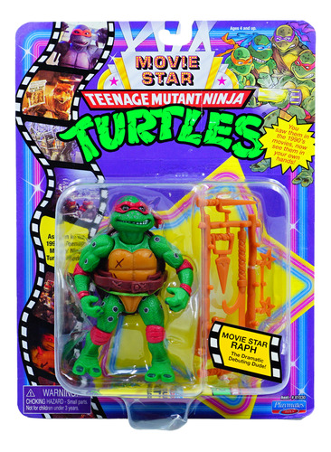 Playmates Teenage Mutant Ninja Turtles Movie Star Raphael