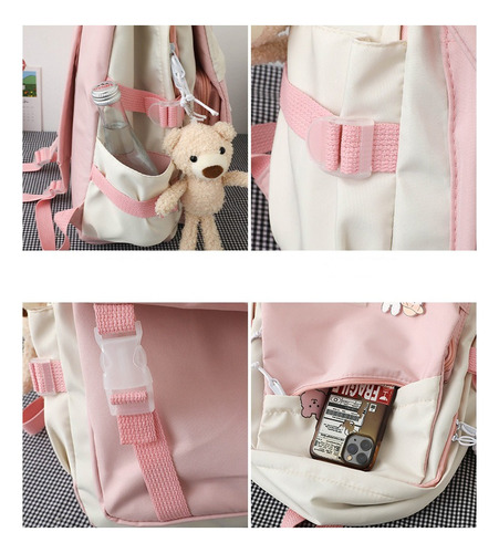Moda Mochila Estudiantil Universal / Bolso De Computadora