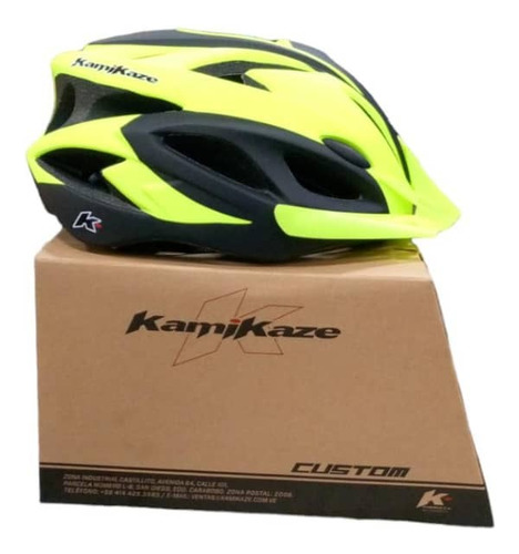 Casco Bicicleta Mtb Kamikaze Mod. Custom Oferta 