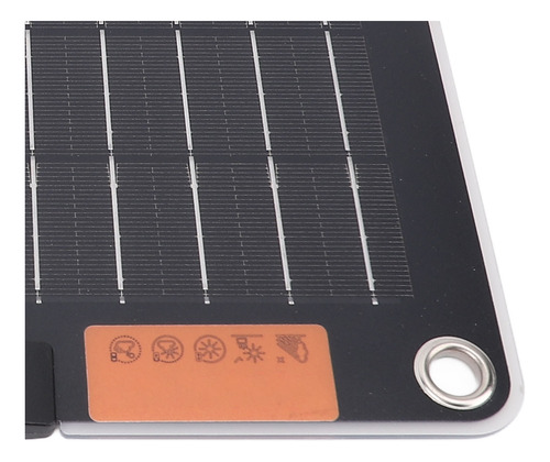 Panel Solar De 10 W, Puertos Duales Tipo C, Salida De 5 V2a
