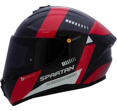 Imagen 2 de 7 de Casco Spartan Draken Mp4