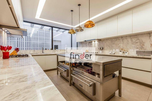 Imagem 8 de 30 de Projeto De Guilherme Torres, Casa Em Estilo Contemporâneo, Piscina, Área Gourmet, 5 Suítes. Excelente Localização No Jardim Paulista. R. Maestro Elias - Ca0944