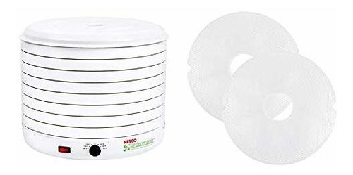 Nesco Gardenmaster 075 Food Dehydrator, 1-(pack), White & Sn