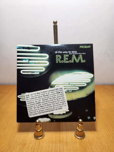 Cd Single R.e.m All The Way To Reno 