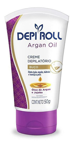 Creme Depilatório Para Buço Argan Oil 50g Depi Roll