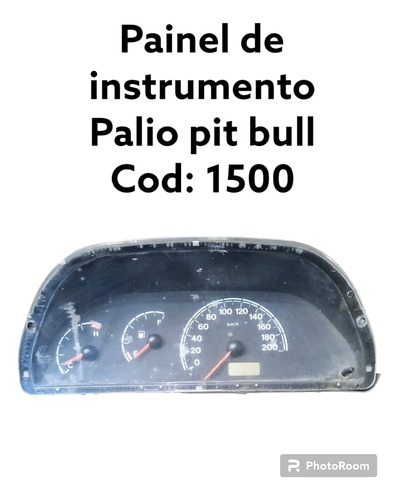 Painel De Instrumentos Fiat Palio Pitbull Cod 1500