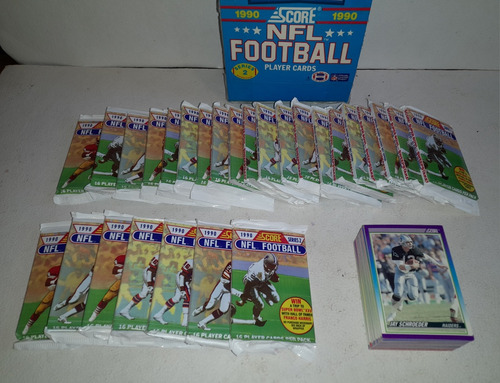 1990 Score Nfl Football Player Cards Series 2 Tarjetas (Usado)