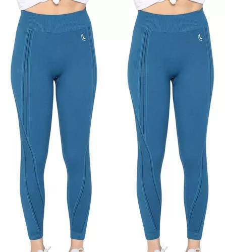 Calça Legging Lupo Leg Max Feminina Azul - Compre Agora