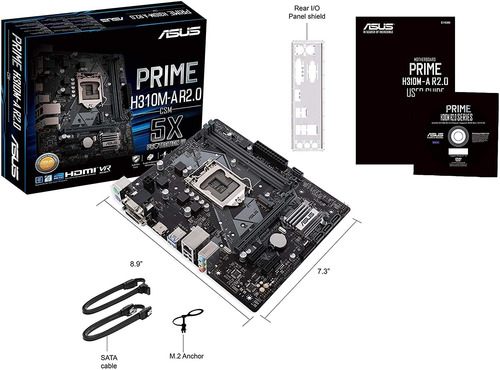 Asus Primer H310m Un R2.0 / Base Placa Csm Conjunto De Chips