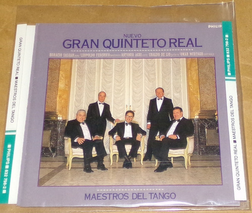 Gran Quinteto Real Maestros Del Tango Cd Kktus