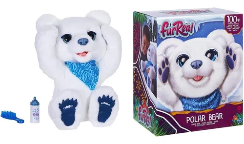 Furreal Oso Polar Cub Peluche Interactivo Polar Bear Cub