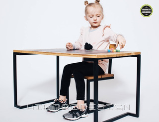 mesas didacticas para niños de madera