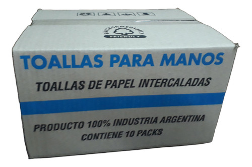  3 Cajas Toallas  Intercaladas Blanca 20x24 Con Envio Gratis