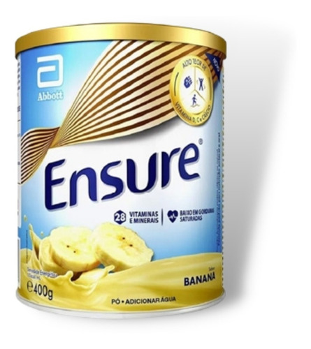 Ensure 400g Sabor Banana Suplemento Adulto