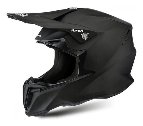 Casco Airoh Twist Color Negro Mate / Lavalle Motos