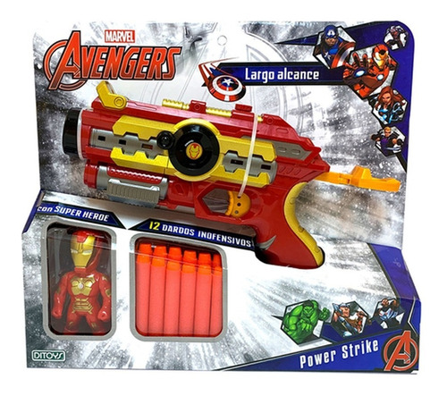 Lanzadardos Avengers Figura Iron Man (8789)