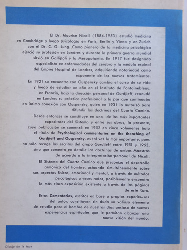 Comentarios Psicológicos Enseñanzas / Gurdjieff Y Ouspensky (Usado)