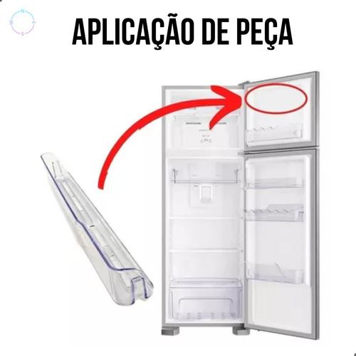 Prateleira Da Porta Freezer Geladeira Electrolux Tf39s Dfn41