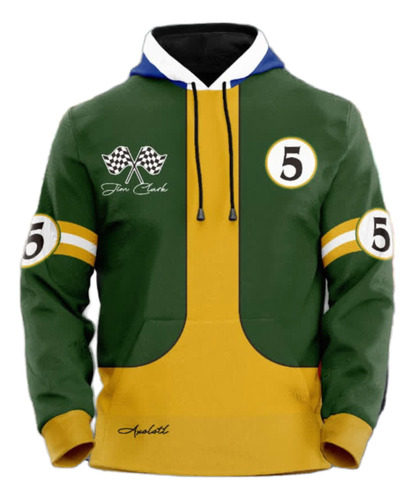 Sudadera Axocatl Tributo A Jim Clark F1 Lotus 