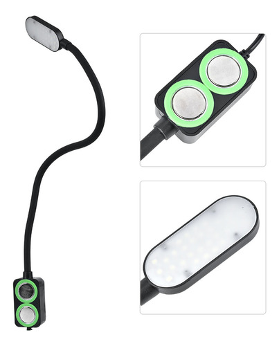 Máquina De Coser Bright Con Ajuste De 3 Toques, Cuello De Ci