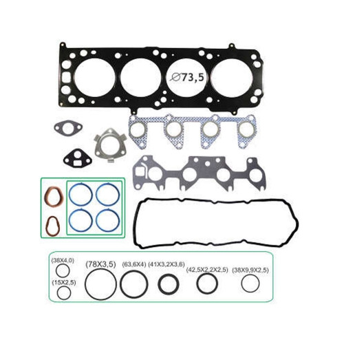 Junta Superior - Gm Onix Prisma Spe/4 1.0 8v Apos 2012 - Bas