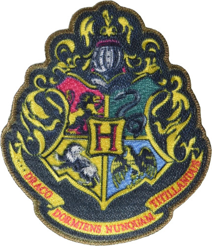 Emblema De Hogwarts De Harry Potter Parche De Aplique D...