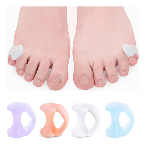 Protector Corrector De Juanetes De Silicona Para Dedos