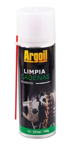 Limpia Cadenas Motos Cuatri Bici 237 Ml / 150g Argoil Rpm