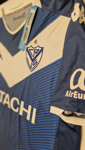 Camiseta Kappa Velez Sarsfield 2020 Autentica Gago 6