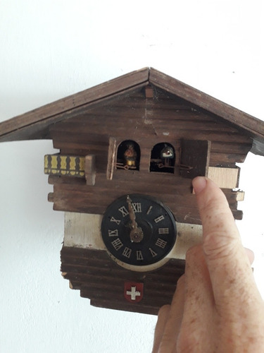 Antiguo Reloj Cucu Musical Original De Colección (Usado)