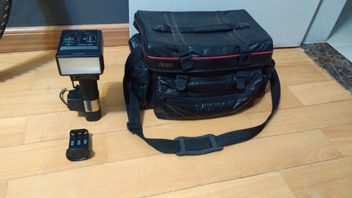 Flash Nissin 600 Gt + Bolsa De Equipamentos Fotográficos