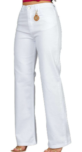 Calça Feminina Wide Branca Revanche