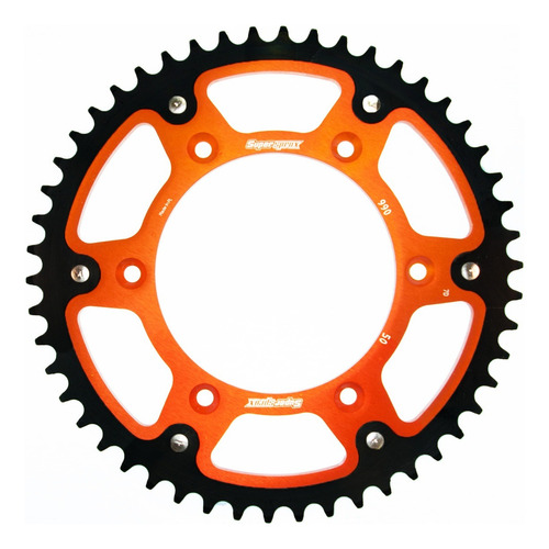 Plato Stealth Supersprox (polonia) Naranja 50d Ktm 125 - 690