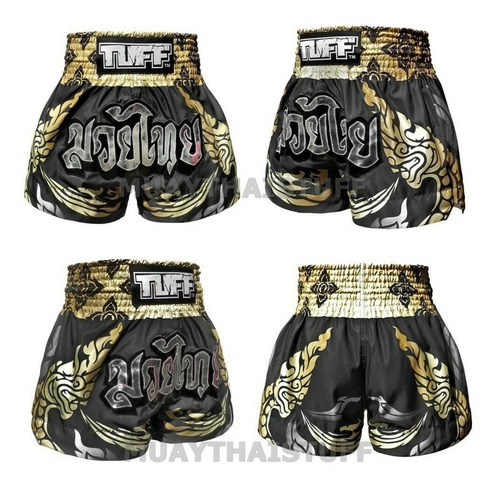 Imagen 3 de 4 de Shorts Muay Thai - Pantaloneta Kick Boxing