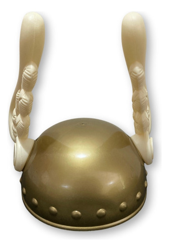 Capacete Grego Hermes Dourado Com Asas