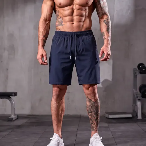 Short Masculino Bermuda Esportiva Slim Fit Secagem Rapida