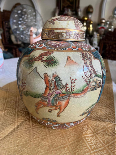 Jarrón Porcelana China Chino Arte Antigüedades Florero Tibor