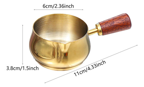 Taza De Occidental Tazón Buce Tazón Tazón Para 120 Ml Oro