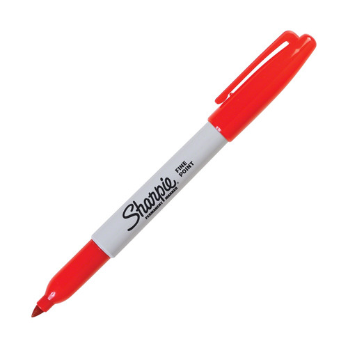 Marcador Sharpie Perm Fino Rojo - Mosca