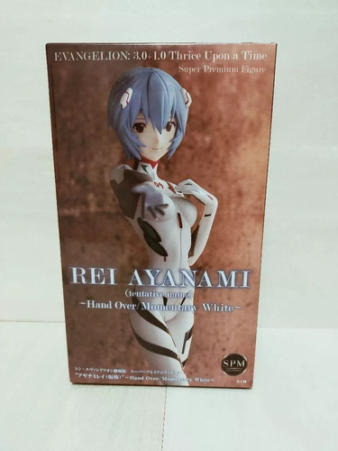 Figura Evangelion 3.0+1.0 Rei Ayanami Momentary White Sega
