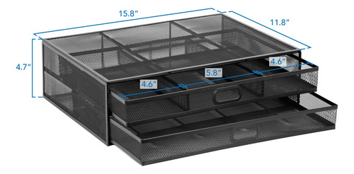 Mount-it! Soporte Para Monitor De Computadora Con Cajones